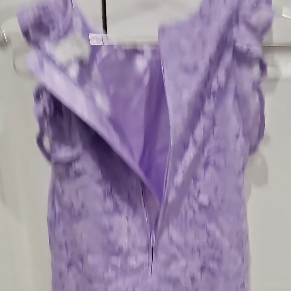 The Children's Place Purple Sheath Dress Sleeveless Crew Neck - Picture 6 of 6